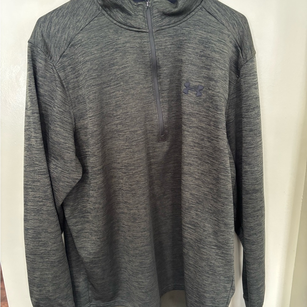 Under Armour Gray Quarter-Zip Sweatshirt
